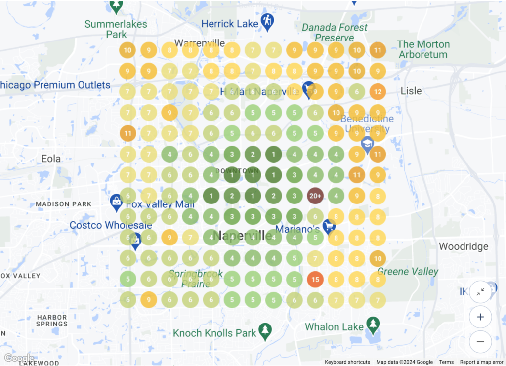 Local Rank Tracking Number In Naperville